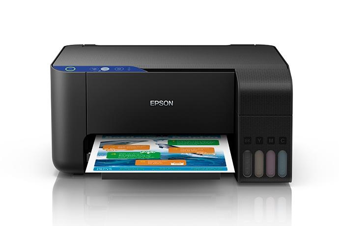 Multifuncional Epson EcoTank L3110, Color, Inyección, Tanque de Tinta, Print/Scan/Copy