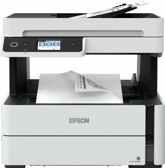 Multifuncional Epson EcoTank ET-M3180, Blanco y Negro, Inyección, Tanque de Tinta, Inalámbrico, Print/Scan/Copy/Fax