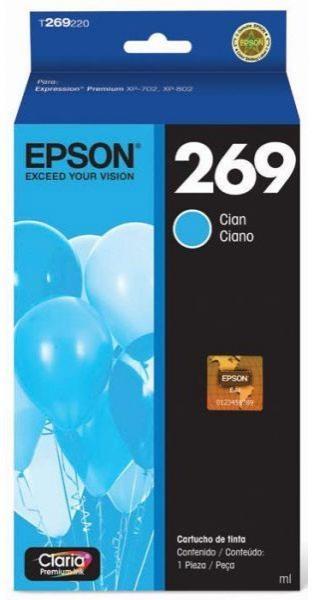 Cartucho Epson 269 Cyan Fotográfico, 450 Páginas