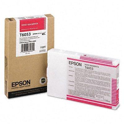 Cartucho Epson T6053 Magenta Vivo, 100ml