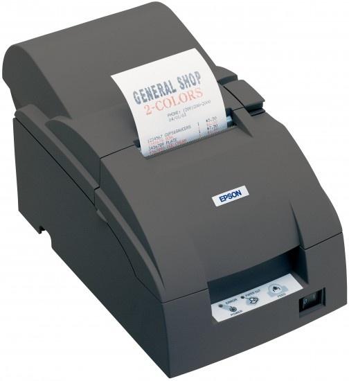 Epson TM-U220A, Impresora de Tickets, Matriz de Puntos, USB, Negro - incluye Fuente de Poder, sin Cables