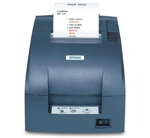 Epson TM-U220B, Impresora de Tickets, Matriz de Puntos, USB, Negro - incluye Fuente de Poder, sin Cables