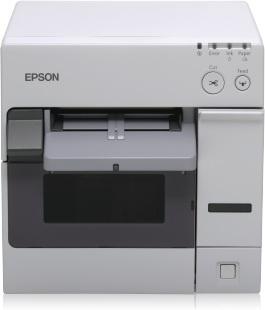 Epson TM-C3400, Impresora de Etiquetas y Tickets, Color, Inyección, Ethernet, Blanco