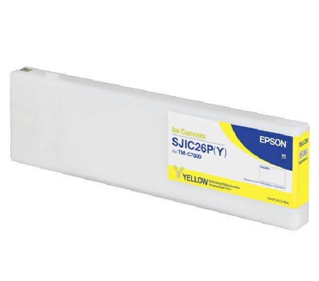 Cartucho Epson SJIC26P(Y) Amarillo 294.3ml