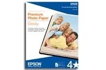 Epson Papel Premium Fotográfico Satinado, 20 Hojas de 11'' x 17''