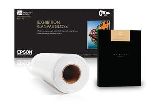Epson Rollo de Papel Adhesivo S045453, 44" x 350', Blanco