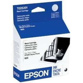 Cartucho Epson T026201 Negro, 370 Páginas
