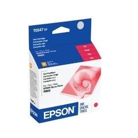 Cartucho Epson T054720 Rojo, 400 Páginas