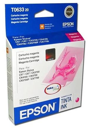 Cartucho Epson T063320 Magenta, 250 Páginas
