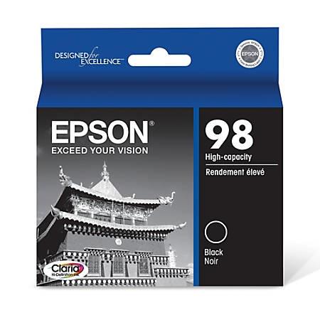 Cartucho Epson 98 Epson, 550 Páginas