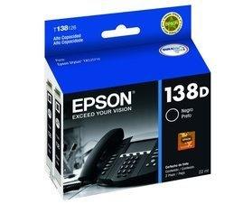Cartucho Epson 138D Negro, 805 Páginas