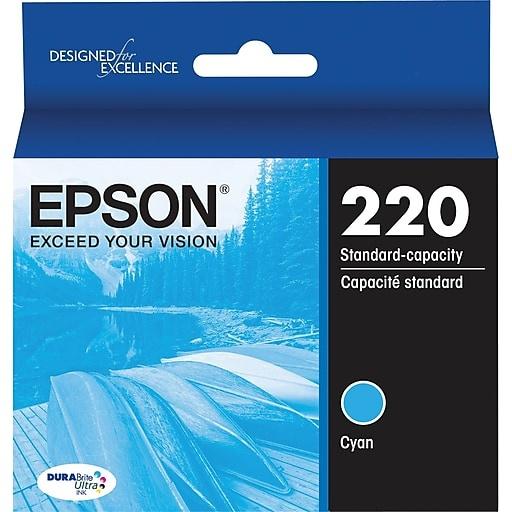 Cartucho Epson 220 Cyan, 165 Páginas