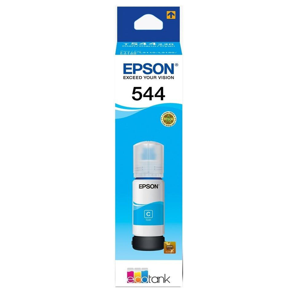 Tanque de Tinta Epson T544 Cyan, 65ml