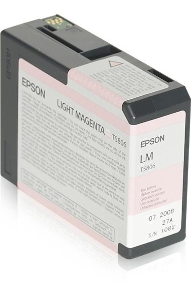 Cartucho Epson T580600 UltraChrome K3 Magenta Claro 80ml