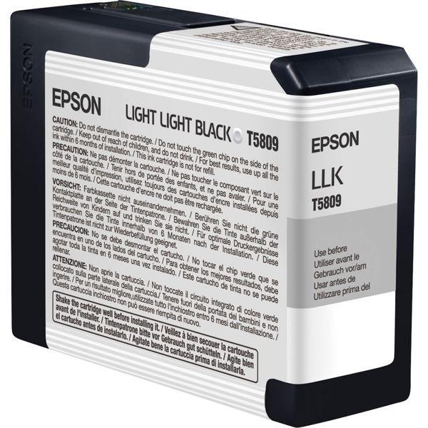 Cartucho Epson UltraChrome K3 Negro Claro 80ml