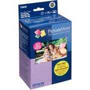 Epson Kit Cartucho y Papel T5846 4-Colores, 150 Páginas de 4x6'\