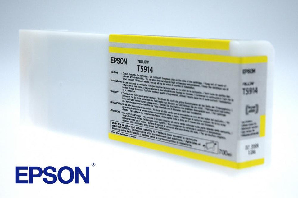 Cartucho Epson UltraChrome K3 Amarillo 700ml