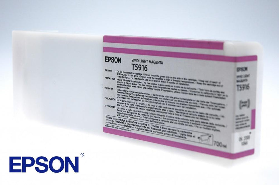 Cartucho Epson UltraChrome K3 Magenta Claro 700ml