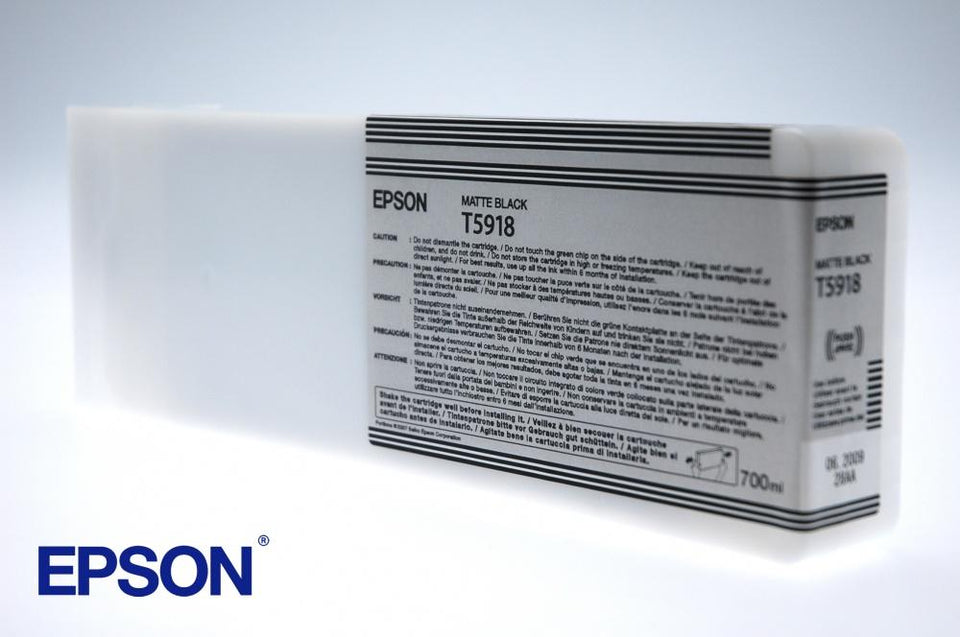 Cartucho Epson UltraChrome K3 Negro Mate 700ml