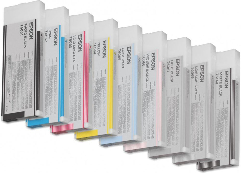 Cartucho Epson T606300 UltraChrome K3 Magenta Vivo 220ml