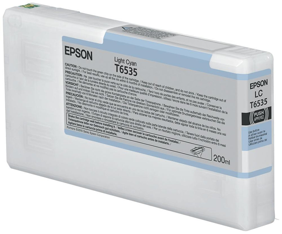 Cartucho Epson UltraChrome HDR Cyan Claro 200ml