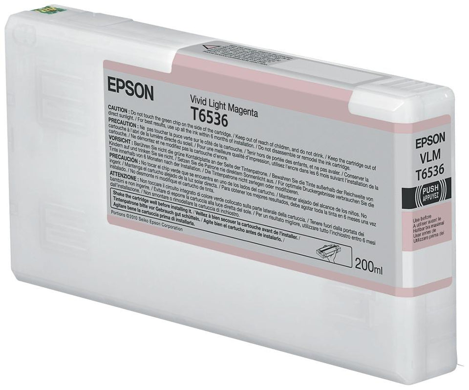Cartucho Epson Ultrachrome HDR Magenta Claro Vivo 200ml