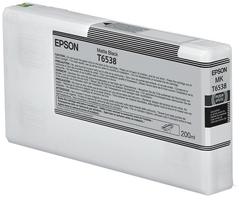 Cartucho Epson UltraChrome HDR Negro Mate 200ml