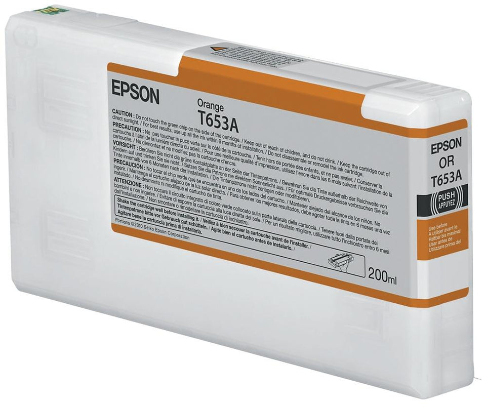 Cartucho Epson UltraChrome HDR Naranja 200ml