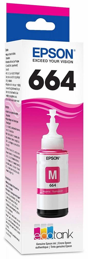 Tanque de Tinta (EcoTank) Epson 664 Magenta 70ml