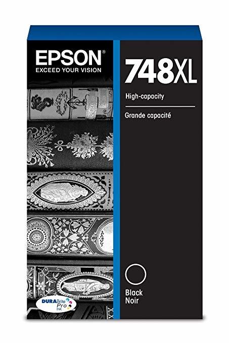 Cartucho Epson 748 XL Negro, 5000 Páginas