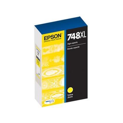 Cartucho Epson 748 XL Amarillo, 4000 Páginas