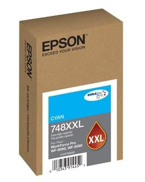Cartucho Epson 748XXL Cyan, 7000 Páginas
