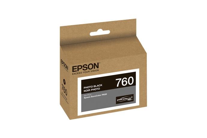 Cartucho Epson T760 Negro Fotográfico, 25.9ml