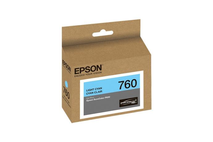 Cartucho Epson T760 Cyan Claro, 25.9ml