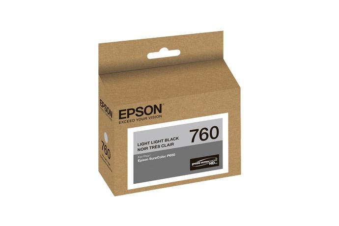 Cartucho Epson T760 Negro Claro Claro, 25.9ml