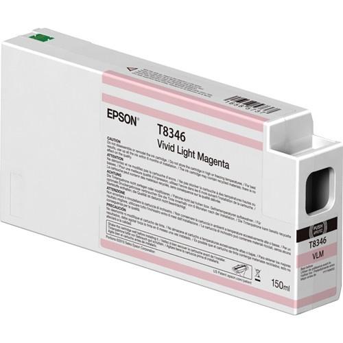 Cartucho Epson UltraChrome HDX T834600 Magenta Claro Vivo 150ml