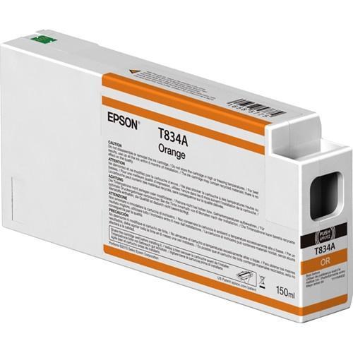 Cartucho Epson UltraChrome HDX T834A00 Naranja 150ml