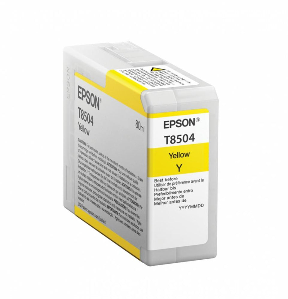 Cartucho Epson UltraChrome HD Amarillo 80ml