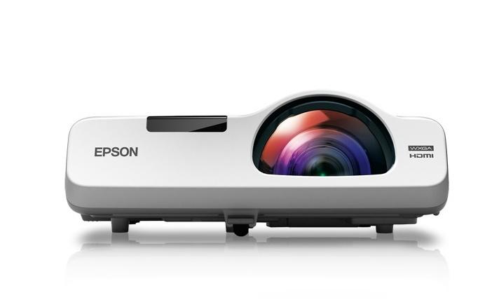 Proyector Epson PowerLite 535W 3LCD, WXGA 1280x800, 3400 Lúmenes, Tiro Corto, con Bocinas, Blanco