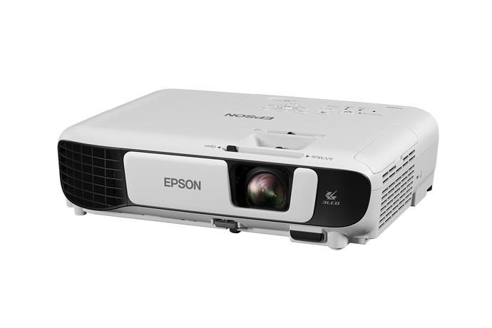Proyector Portátil Epson PowerLite X41+ 3LCD, XGA 1024 x 768, 3600 Lúmenes, Alámbrico, con Bocinas, Blanco - incluye Adaptador Inalámbrico