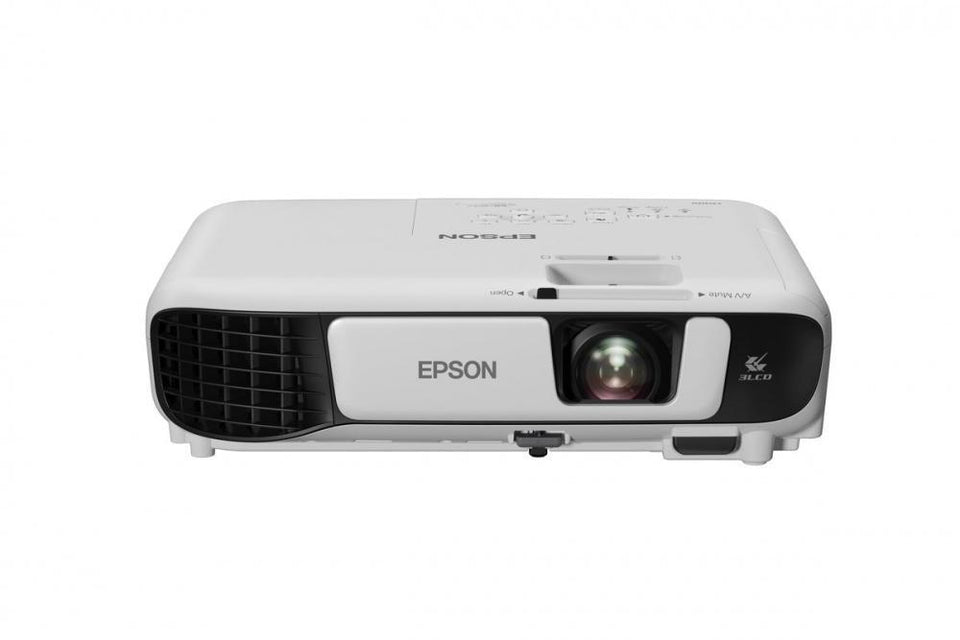 Proyector Portátil Epson PowerLite W42+ 3LCD, WXGA 1280 x 800, 3600 Lúmenes, Inalámbrico, con Bocinas, Blanco