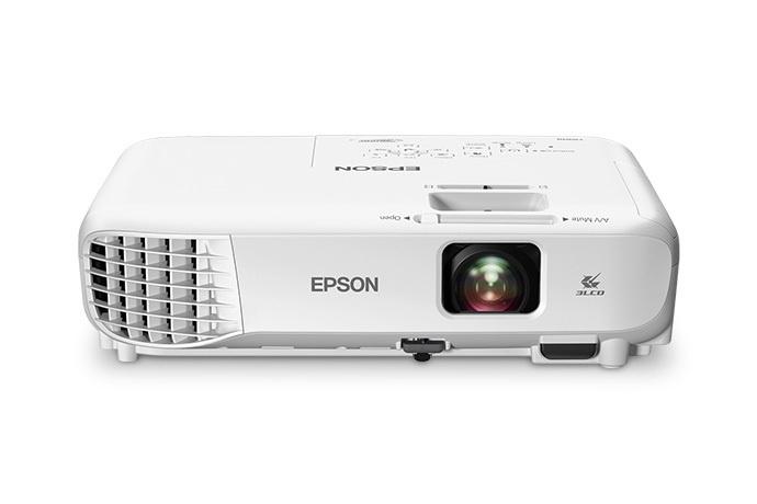 Proyector Portátil Epson 3LCD, WXGA 1280 x 800, 3000 Lúmenes, con Bocinas, Blanco