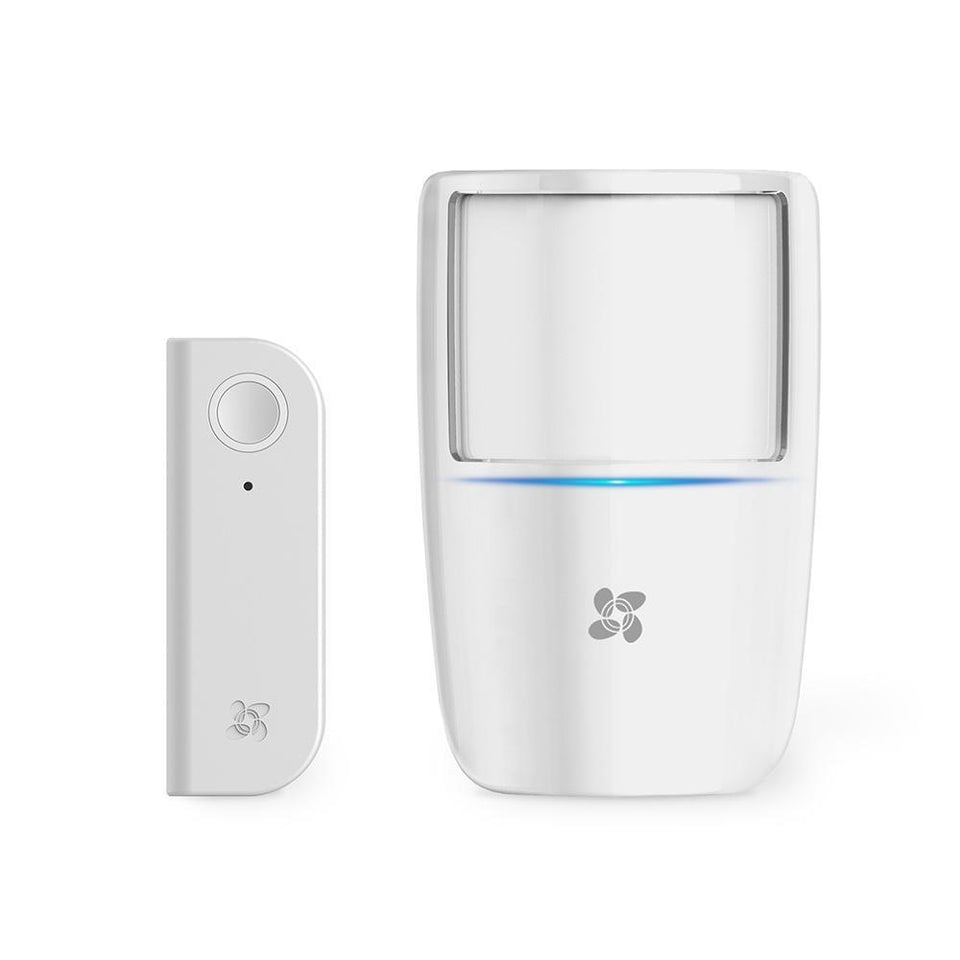 Ezviz Kit de Alarma Inteligente, BS-113-A, Inalámbrico, Incluye Hub, Sensor PIR, Contacto de Movimiento y Control Remoto