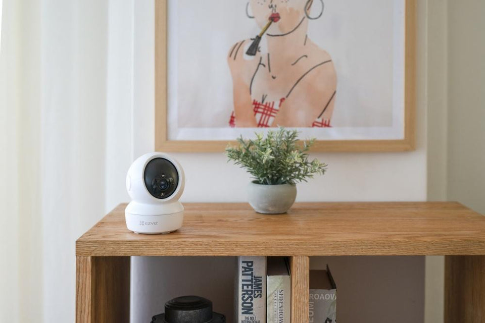 Ezviz Cámara IP Smart WiFi Domo IR para Interiores C6N, Inalámbrico, 1920 x 1080 Pixeles, Día/Noche