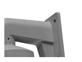 Hikvision Montaje de Pared para Cámara DS-1273ZJ-130-TRL, Gris