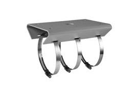 Hikvision Montaje de Poste para Cámaras, Blanco