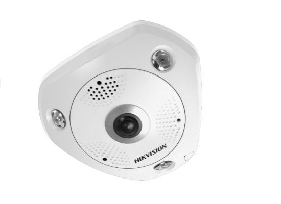 Hikvision Cámara IP Fisheye IR para Interiores/Exteriores DS-2CD6365G0E-IS, Alámbrico, 3072 x 2048 Pixeles, Día/Noche