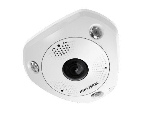 Hikvision Cámara IP Fisheye IR para Interiores DS-2CD63C5G0E-IVS, Alámbrico, 4000 x 3000 Pixeles, Día/Noche