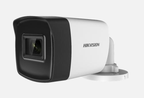 Hikvision Cámara CCTV Bullet Turbo HD IR para Interiores/Exteriores DS-2CE16H0T-IT3F(C), Alámbrico, 2560 x 1944 Pixeles, Día/Noche