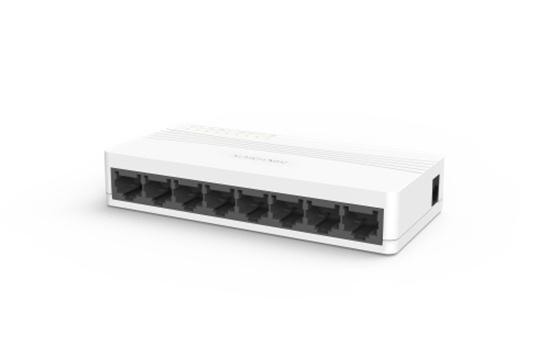 Switch Hikvision Fast Ethernet DS-3E0108D-E, 8 Puertos 10/100Mbps, 1.6Gbit/s, 1000 Entradas - No Administrable